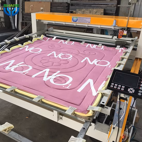 Automatic Industrial Computerized Long Arm Single Head Needle Mattress CNC Quilting and Embroidery Comforter Quilt Sewing Machine Single Needle Bedcover Price