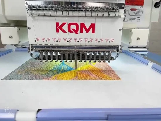Kqm 2 Head Garment Pillow Towel Bag T-Shirt Brother Computerized Embroidery Machine