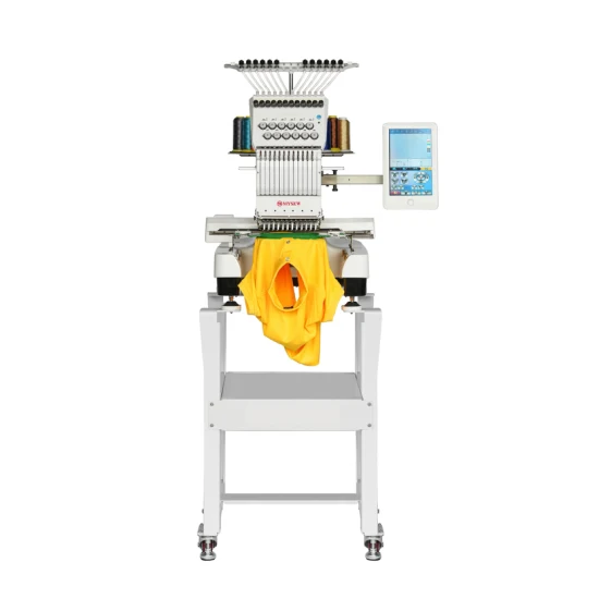 MFS1200 New Single Head Computer Embroidery Machine with Quality Cap T-Shirt Embroidery