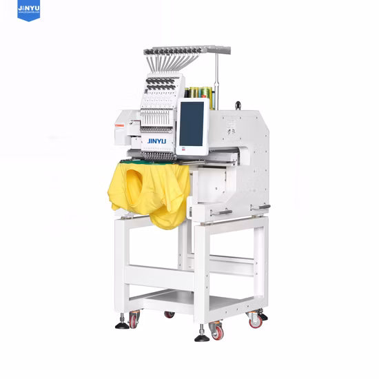 Chinese Computerized Single 2 Head Embroidery Machines High Speed Embroidery Machine
