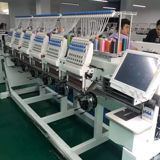 3 Head 15 Needles Computerized Tajima Embroidery Machine with Computerized Embroidery Machine