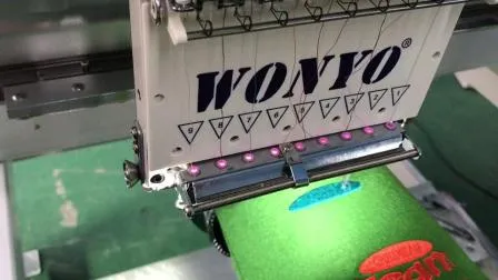 China Computerized 2 Head Sewing and Computer Embroidery Machine