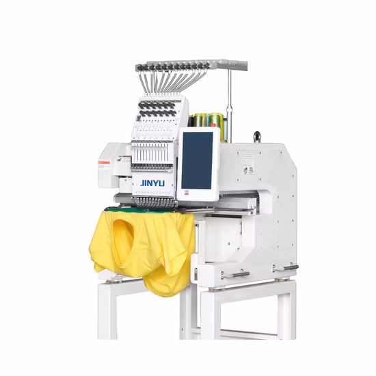 Chinese Computerized Single 2 Head Embroidery Machines High Speed Embroidery Machine