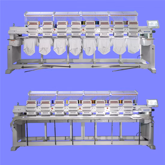 China Auto Electronic High Speed Multihead Garment Embroidery Machine on The Hat