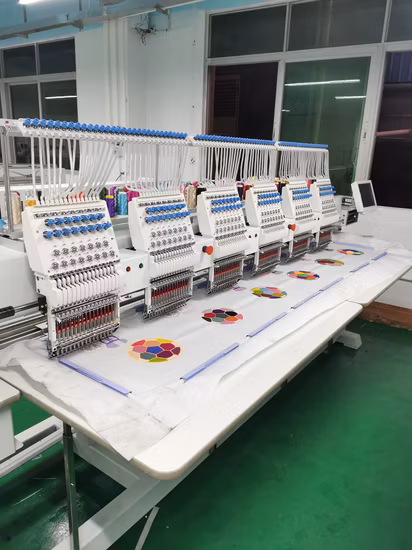 3 Head 15 Needles Computerized Tajima Embroidery Machine with Computerized Embroidery Machine