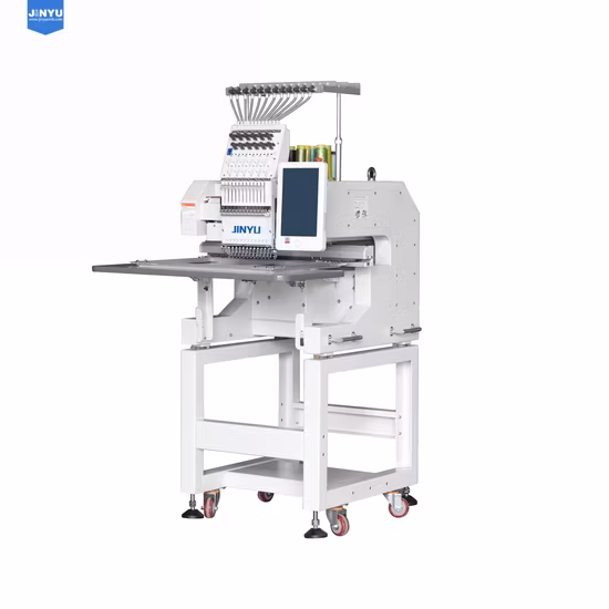 Chinese Computerized Single 2 Head Embroidery Machines High Speed Embroidery Machine