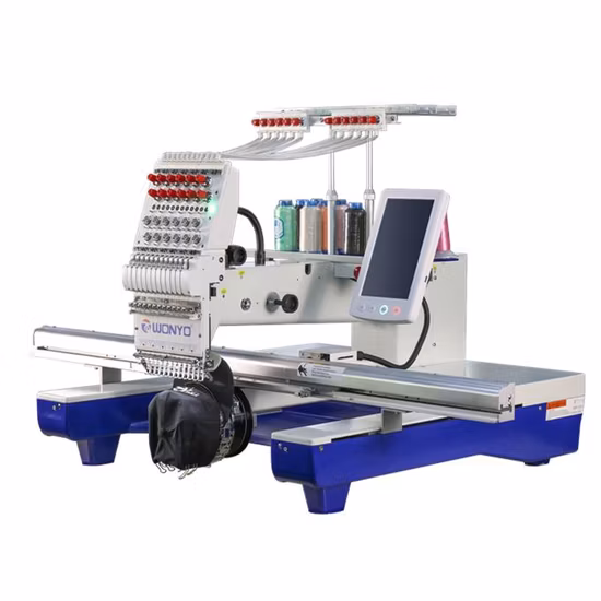 Large Embroidery Area Single Head Computerized Machine with 500*1200mm