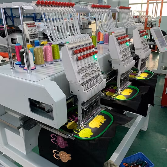 3 Head 15 Needles 2021 New Sequin Computerized UAE Swf Tajima Flat Embroidery Machine Used in Korea Japan with Computerized Embroidery Machine